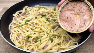Photo of Рецепт пасты с тунцом и помидорами